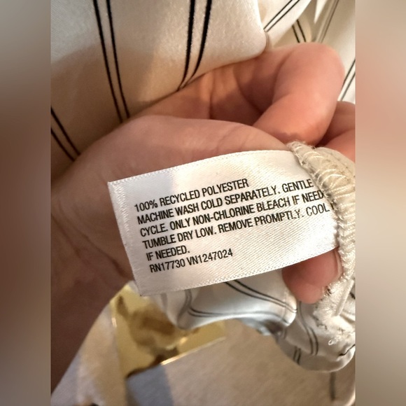 Striped Button-Up Blouse - Picture 5 of 13